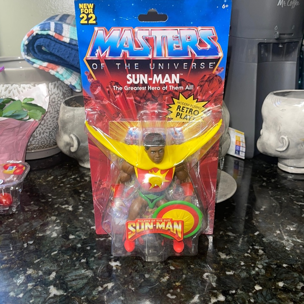 Masters of the universe sun man figure